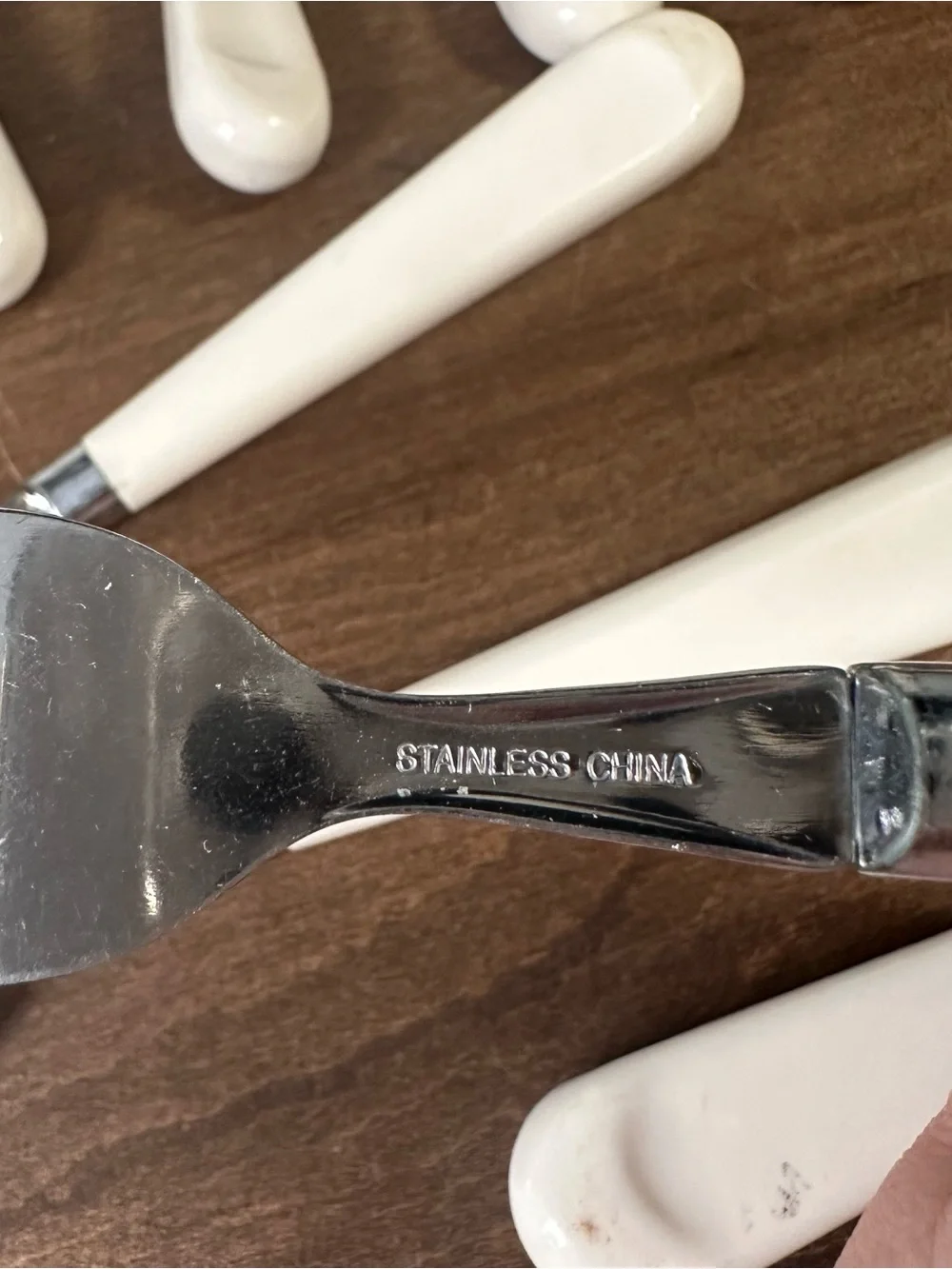 (12) Vintage Corelle Rosemarie Floral Handle Stainless Steel Flatware